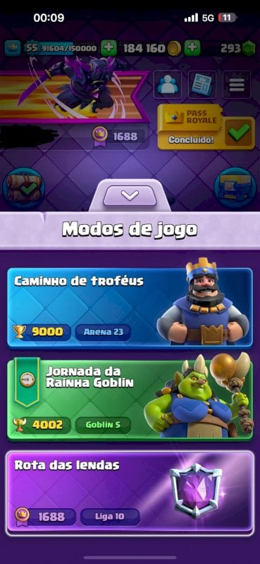 [ PREMIUM ] CONTA CLASH ROYALE I FULL ACESSO