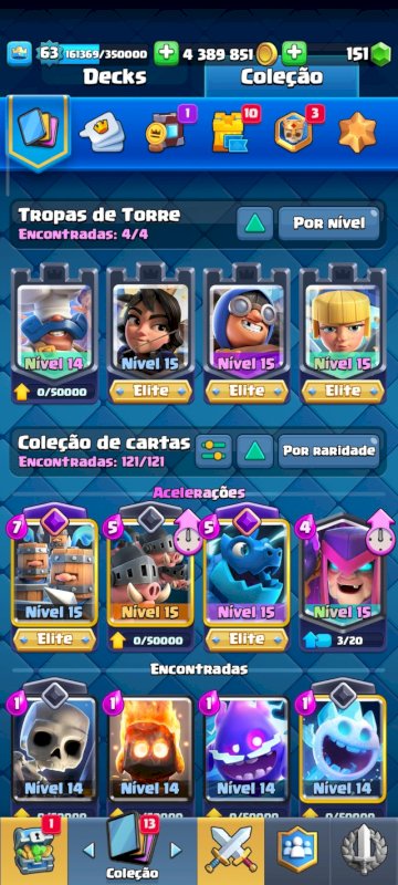[ PREMIUM ] CONTA CLASH ROYALE I FULL ACESSO