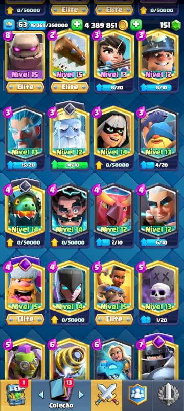 [ PREMIUM ] CONTA CLASH ROYALE I FULL ACESSO