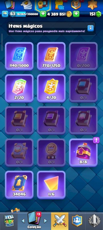 [ PREMIUM ] CONTA CLASH ROYALE I FULL ACESSO