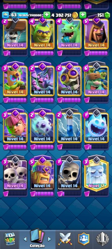 [ PREMIUM ] CONTA CLASH ROYALE I FULL ACESSO