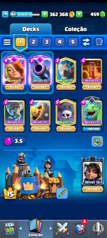 [ PREMIUM ] CONTA CLASH ROYALE I FULL ACESSO