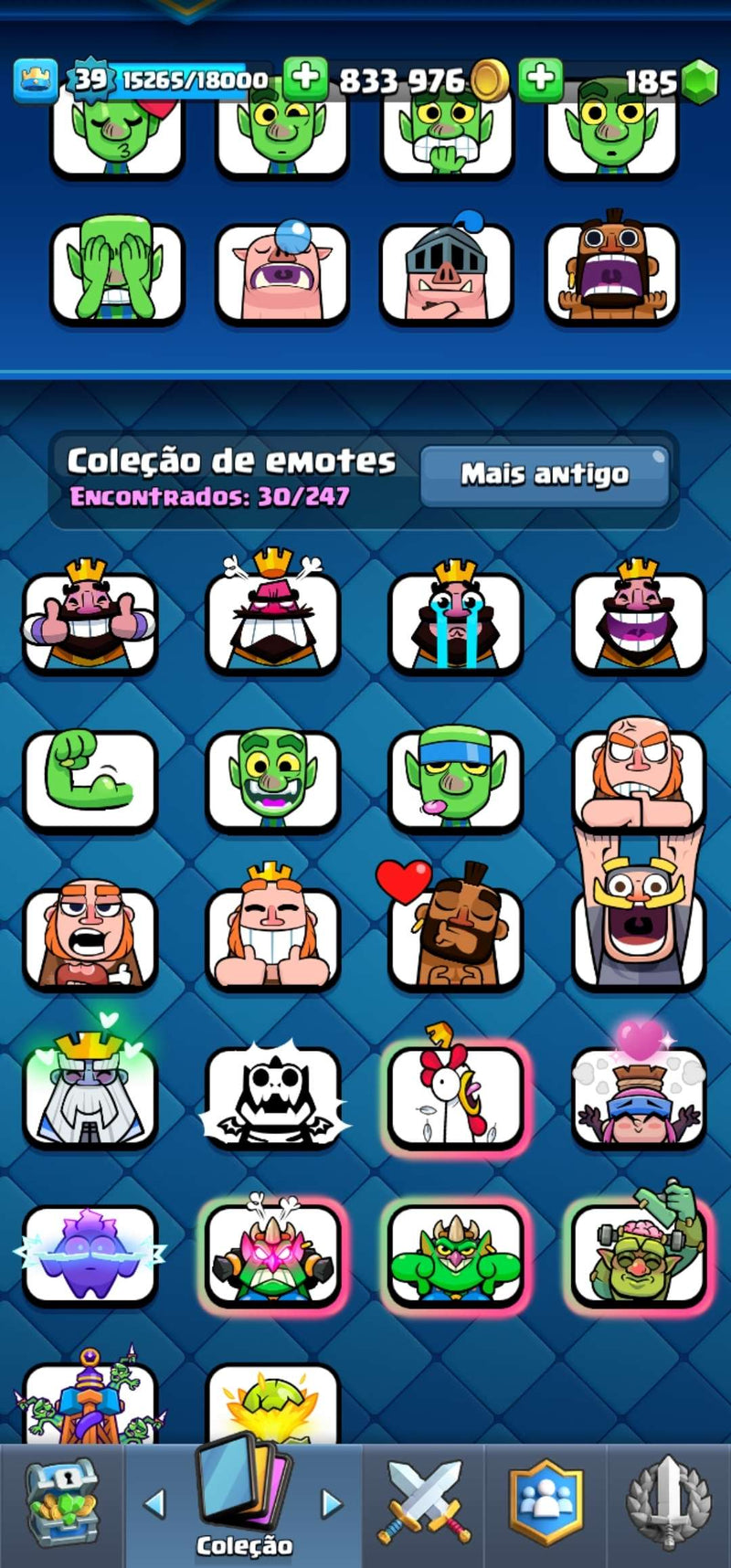 [ BÁSICA ] CONTA CLASH ROYALE | CONTA FULL ACESSO - PERMANENTE