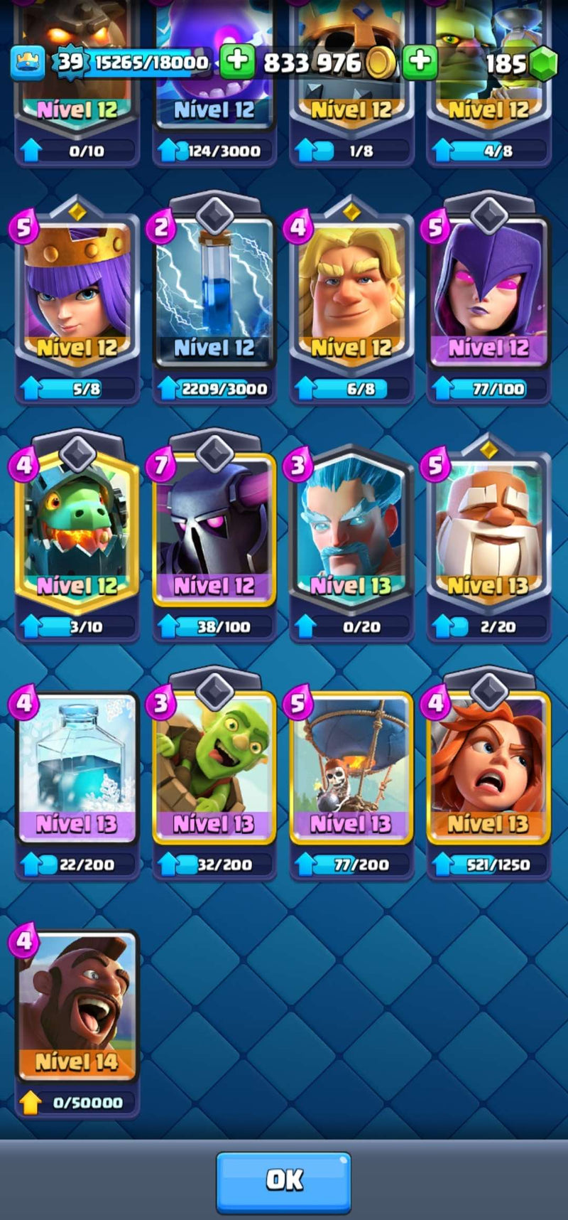 [ BÁSICA ] CONTA CLASH ROYALE | CONTA FULL ACESSO - PERMANENTE