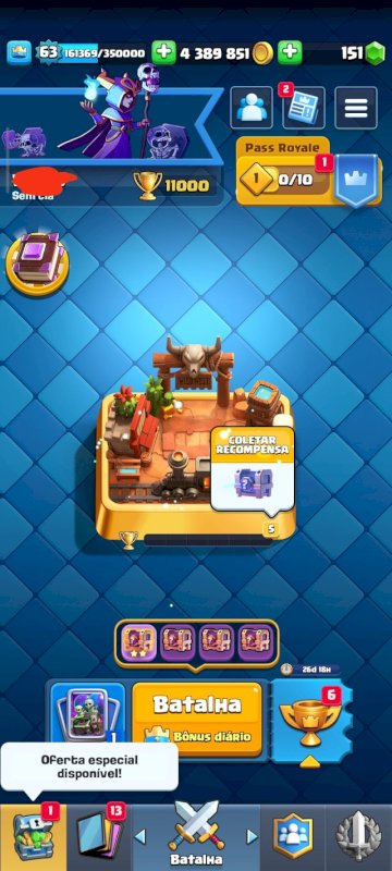 [ PREMIUM ] CONTA CLASH ROYALE I FULL ACESSO