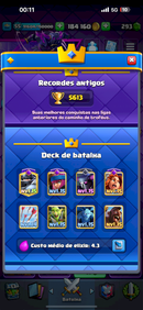 [ PREMIUM ] CONTA CLASH ROYALE I FULL ACESSO