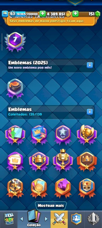 [ PREMIUM ] CONTA CLASH ROYALE I FULL ACESSO