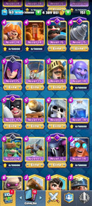 [ PREMIUM ] CONTA CLASH ROYALE I FULL ACESSO