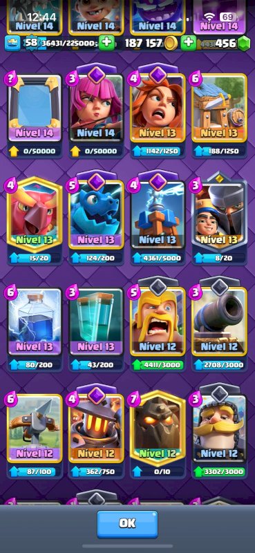 [ PREMIUM ] CONTA CLASH ROYALE I FULL ACESSO