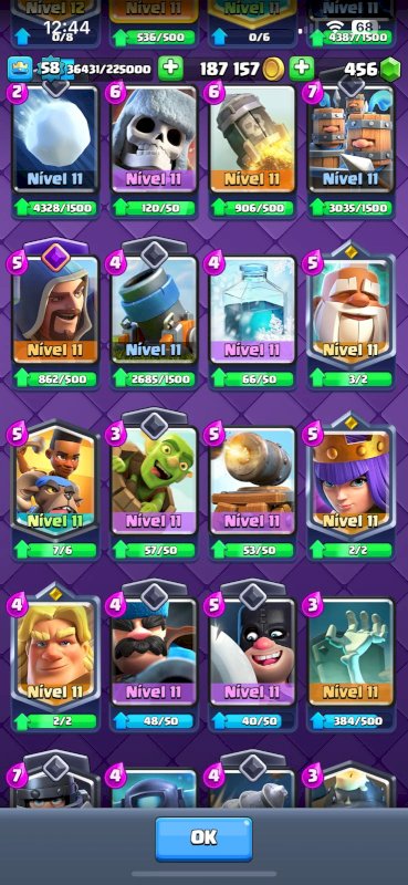 [ PREMIUM ] CONTA CLASH ROYALE I FULL ACESSO